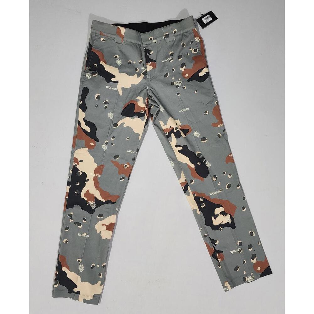 Darc Sport Work Pants Sahara Coffee Camo Size 34
